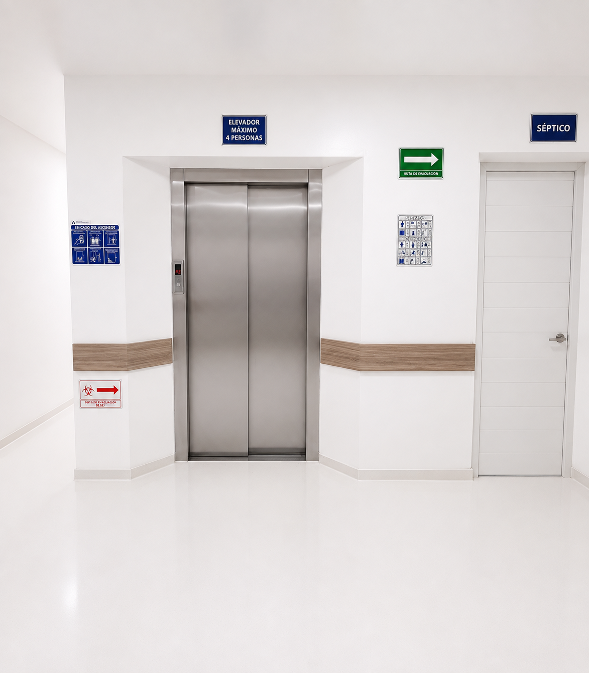 6.- Servicio de elevador para mayor comodidad en todos los pisos · Piso 2